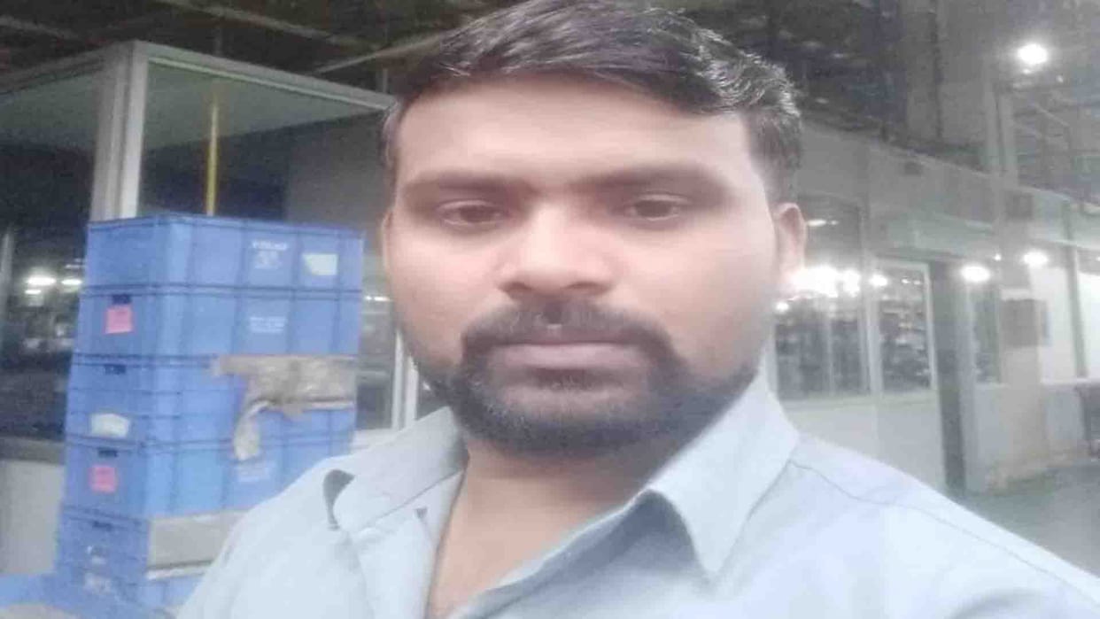 Youth died in road accident in auraiya
