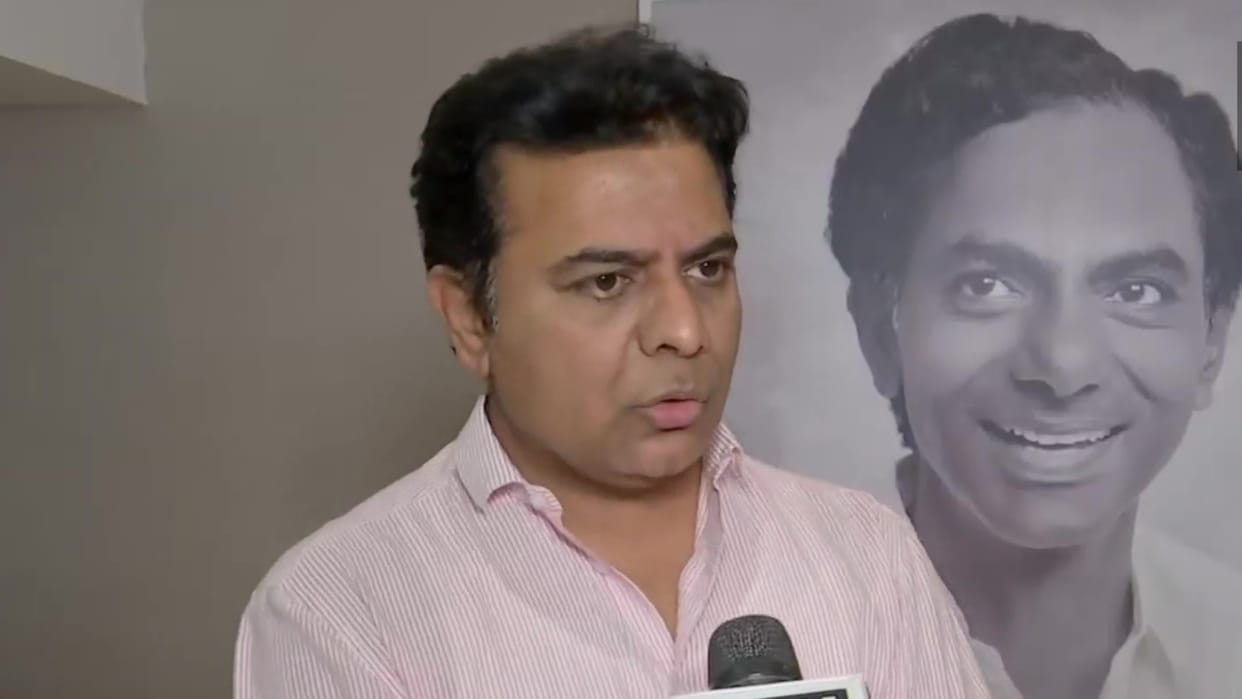 Telangana Minister KT Ramarao says there is no national party in country also spoke on agreement between TRS and IPAC