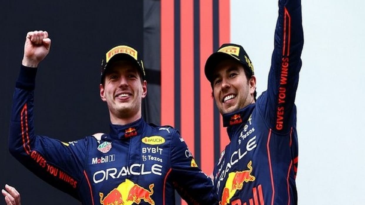Max verstappen wins Emilia-Romagna GP for red bull, ferrai driver coul not complete race