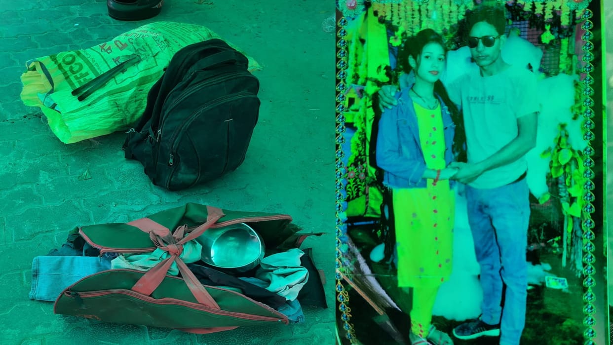 Noida vehicle ram couple while deboarding bus died on spot, married three months ago