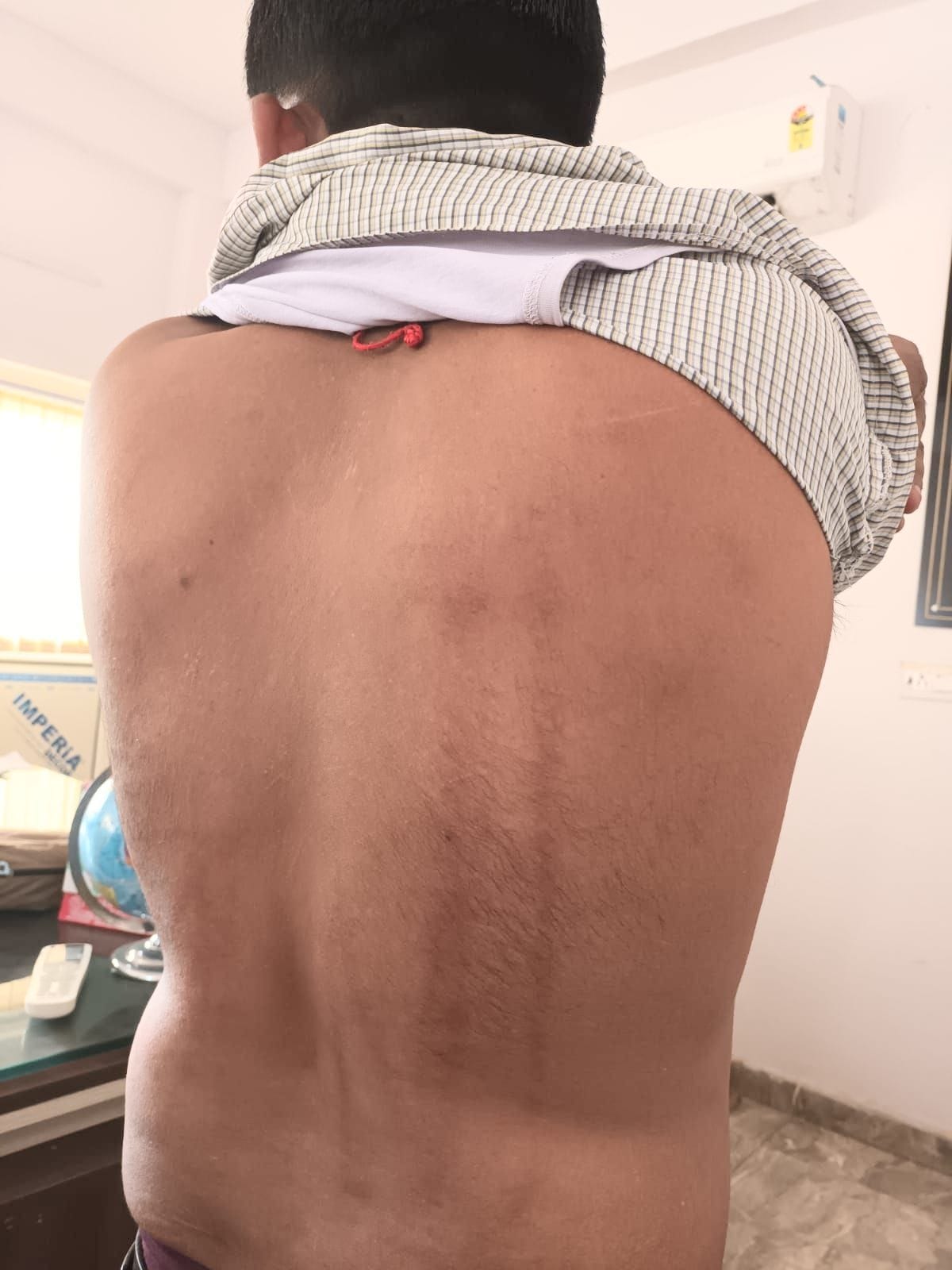Traders were beaten up for protesting against putting bikes in front of the shop