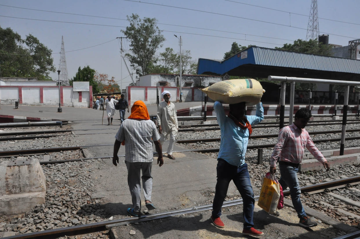 No new foot overbridge, crossing the track or