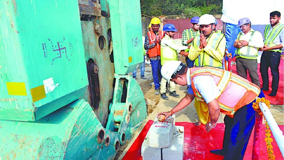Agra Metro underground stations construction work started