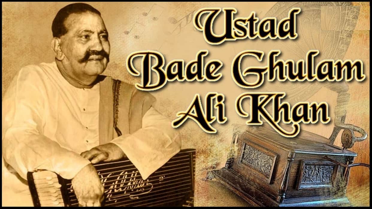 ustad bade ghulam ali khan death anniversary Mahatma Gandhi Tansen Lata Mangeshkar Mohammad Rafi