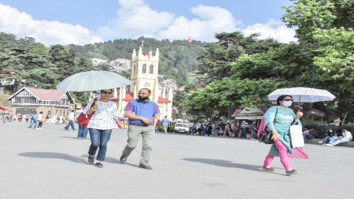 Himachal Weather update:  due to the activity of western disturbance rainfall is expected again from April 28