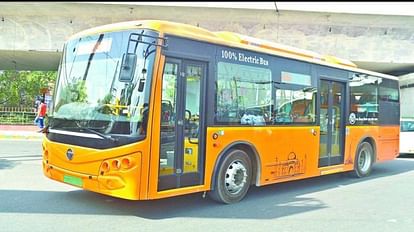 Location Of Electric Buses Will Be Available From my Agra mobile app