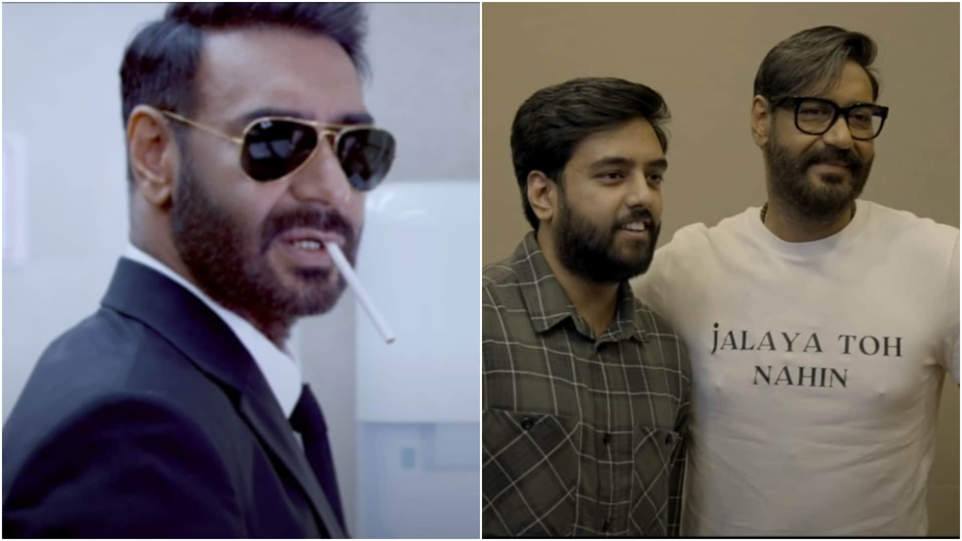Ajay Devgn turns rapper for his film Runway 34 with Yashraj Mukhate Jalaya Toh Nahin Na