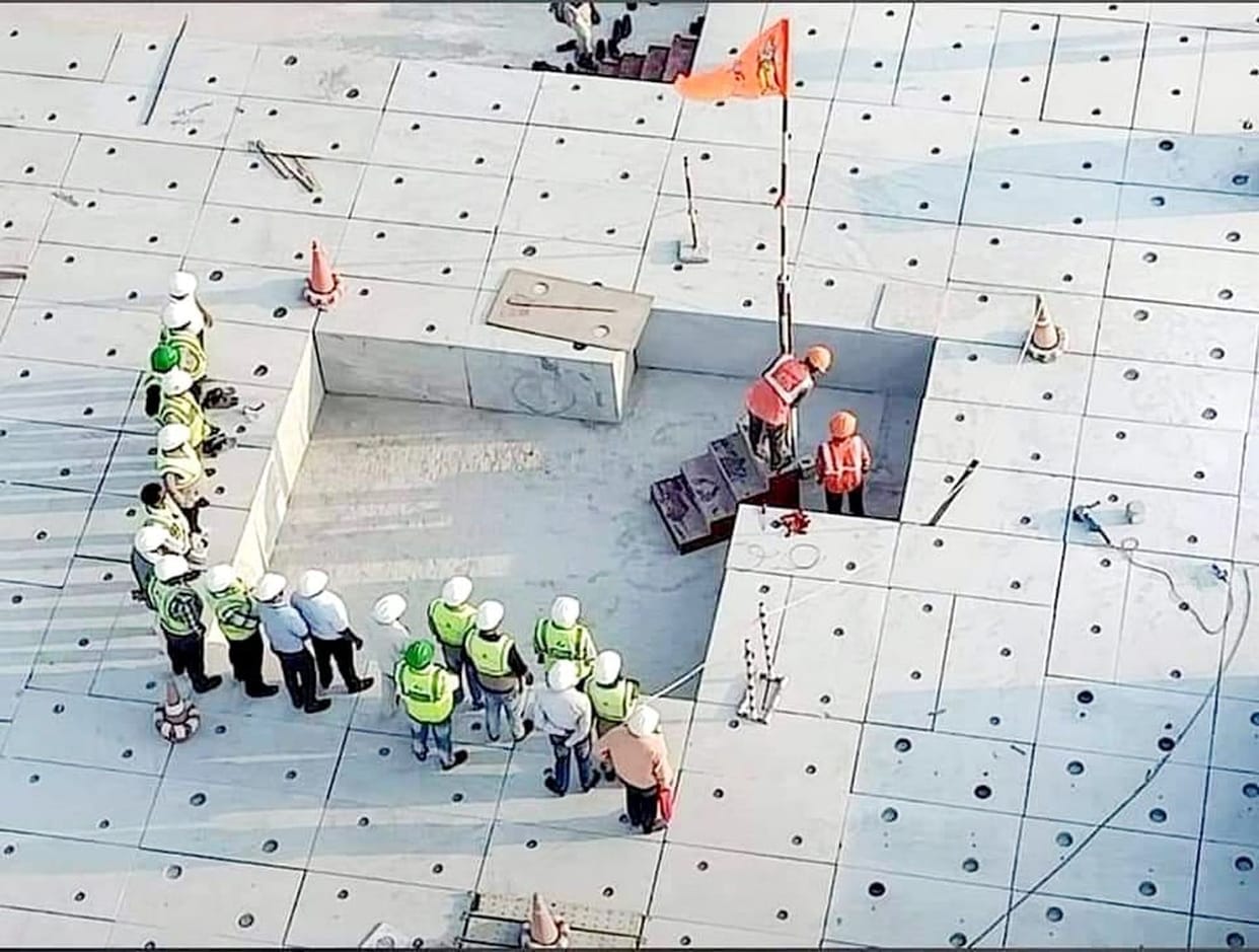 Plinth stones coming from railroad, supply increased