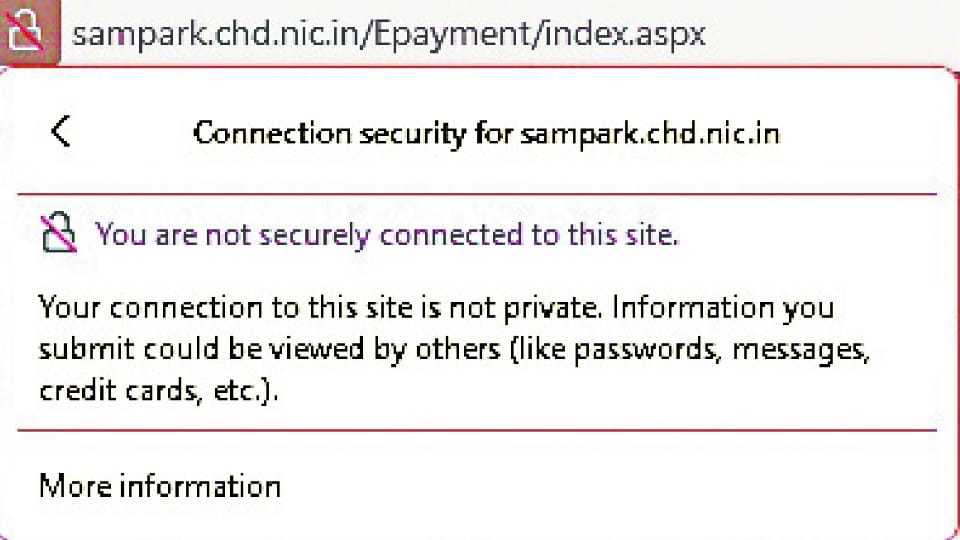 Chandigarh: e-Sampark website and mobile app are not secure 