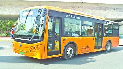 Electric bus will soon be available on Chaurichaura and Barhalganj routes