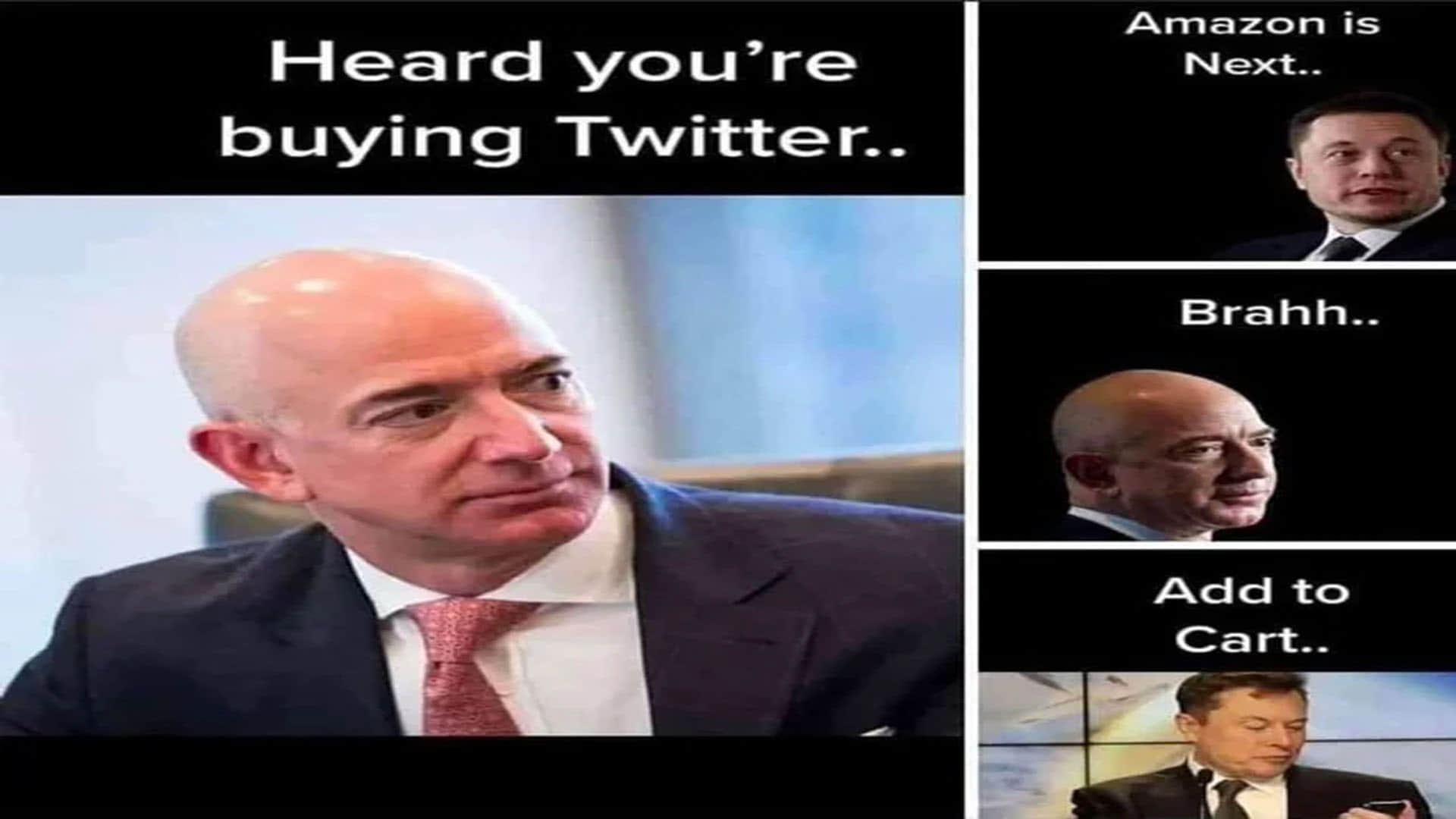 Elon musk buy twitter takeover deal trending funny meme social media reactions
