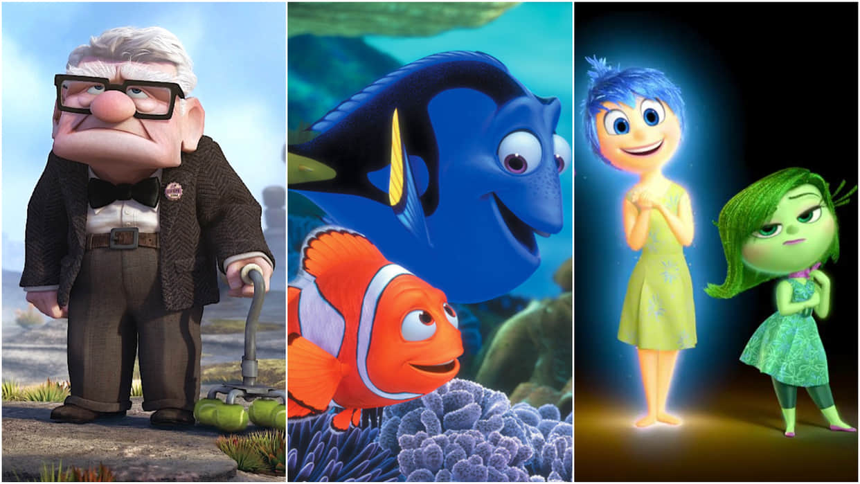 Animated Movies That Teach Life Lessons Finding Nemo, Tangled, Up, Inside Out