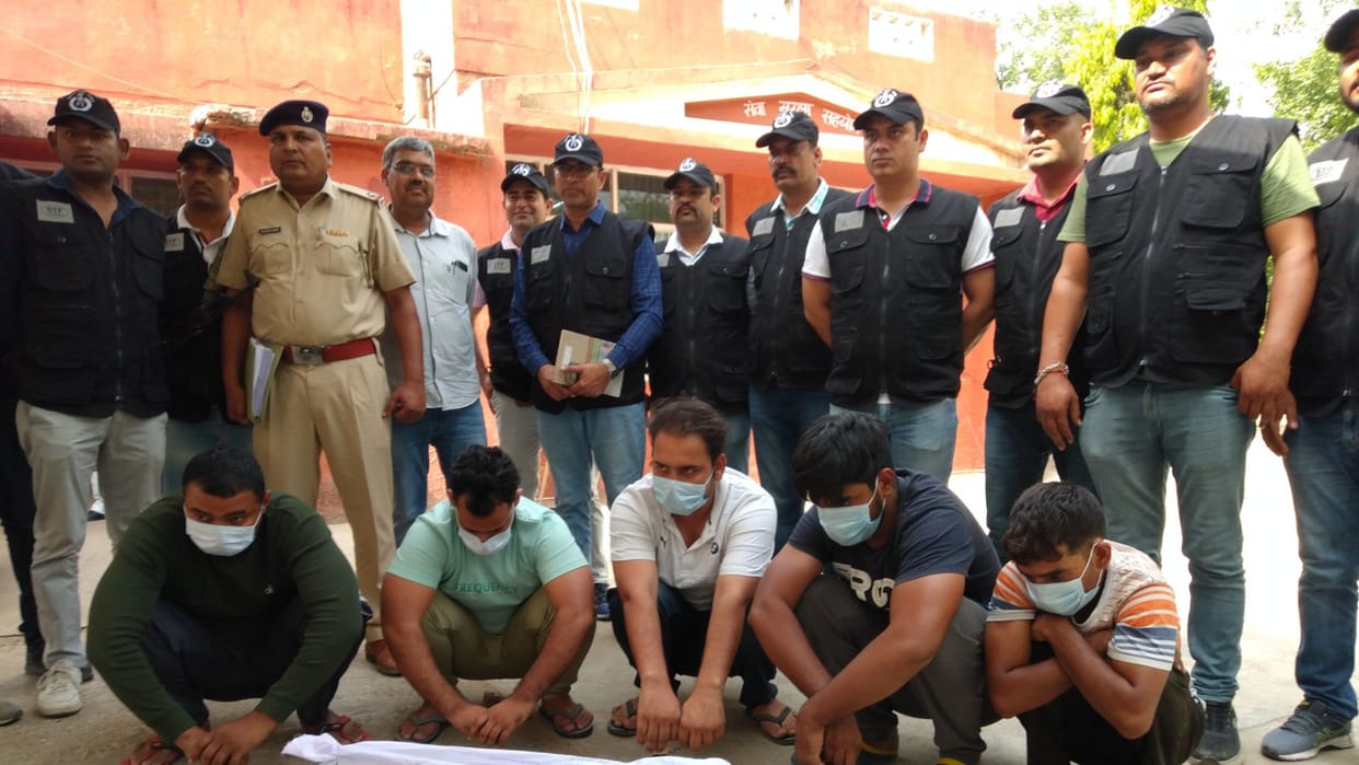 The accuseds of bank robbery in Hisar of Haryana has sought a vow for God