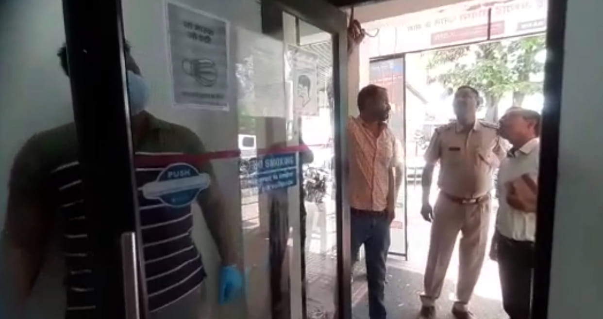 Attempted theft at HDFC Bank Murtazapur branch, Kurukshetra