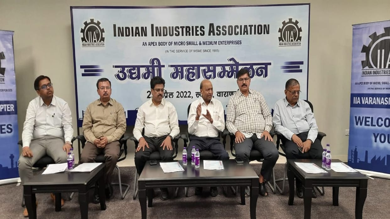 Entrepreneurs conference organized on behalf of IIA on 29th April in Varanasi.