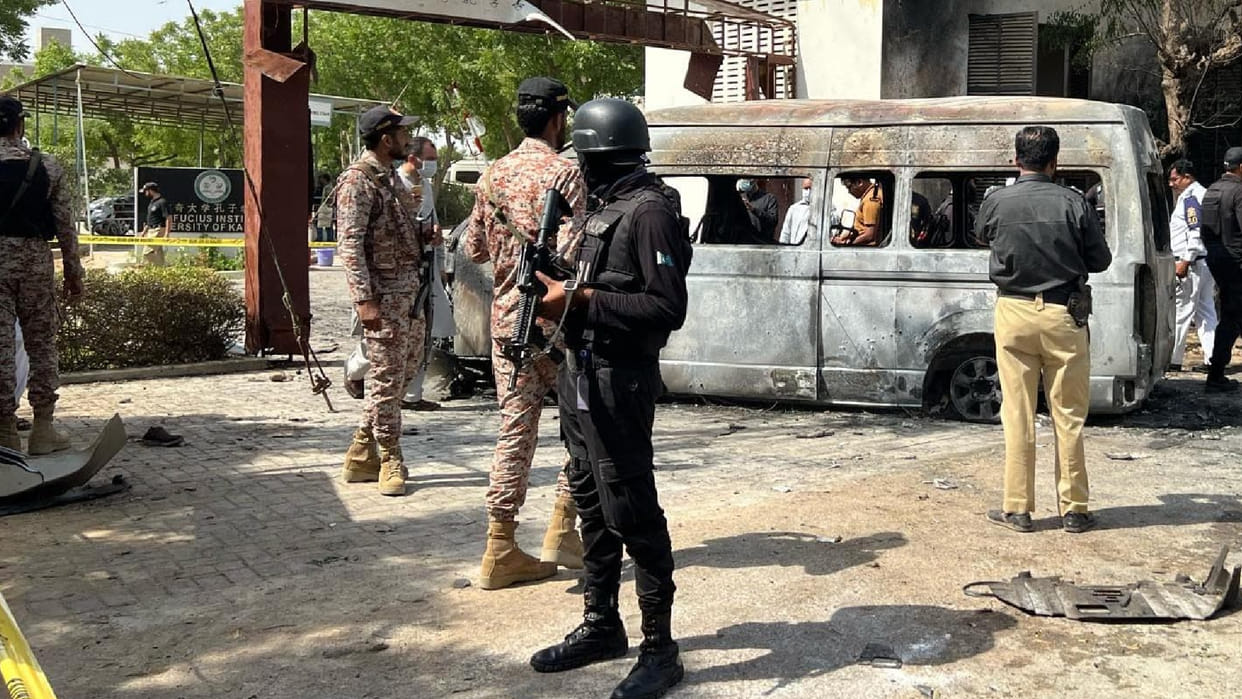 Pak agencies probing Karachi University blast suspect presence of more female BLA suicide bombers