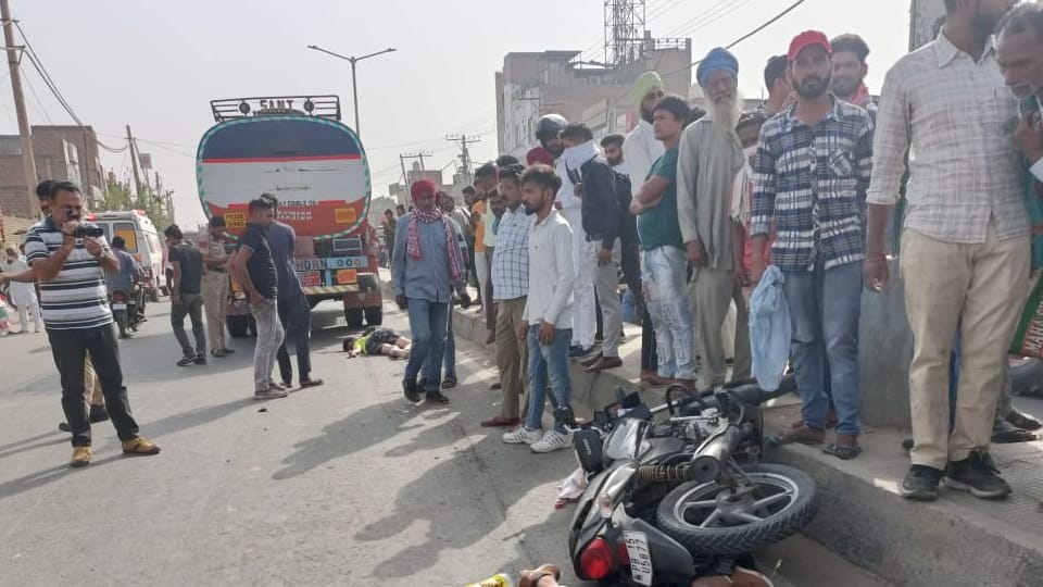 Three Died in accident at Abohar of Punjab