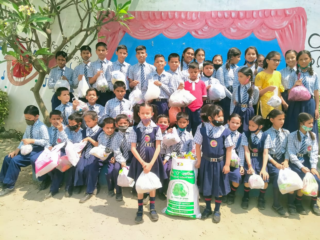Workshop organized in St. Theresa under Zero Plastic Campaign