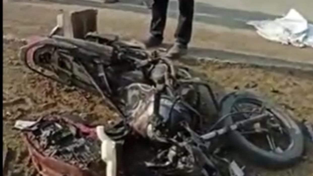Jabalpur: 3 killed including mother and son in a horrific road accident, accident occurred due to collision of two vehicles of speeding van