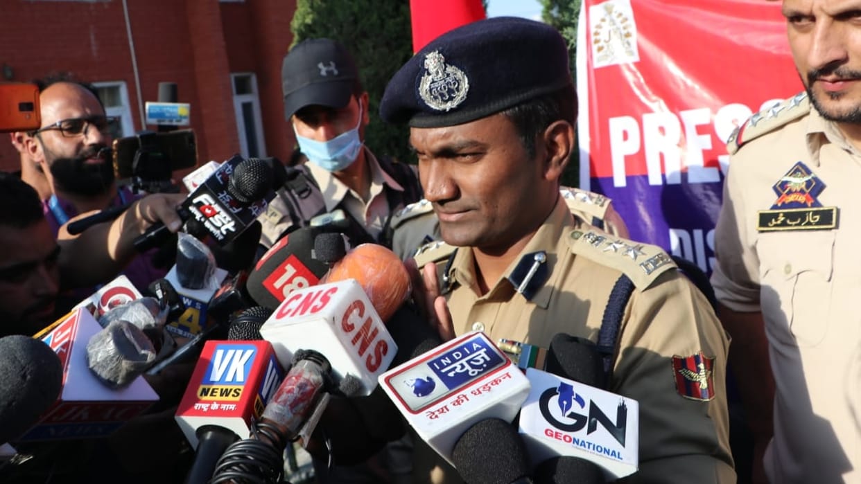 ssp kulgam dr sandip chakrabarti said three terrorist associated arrest involved in panch murder case