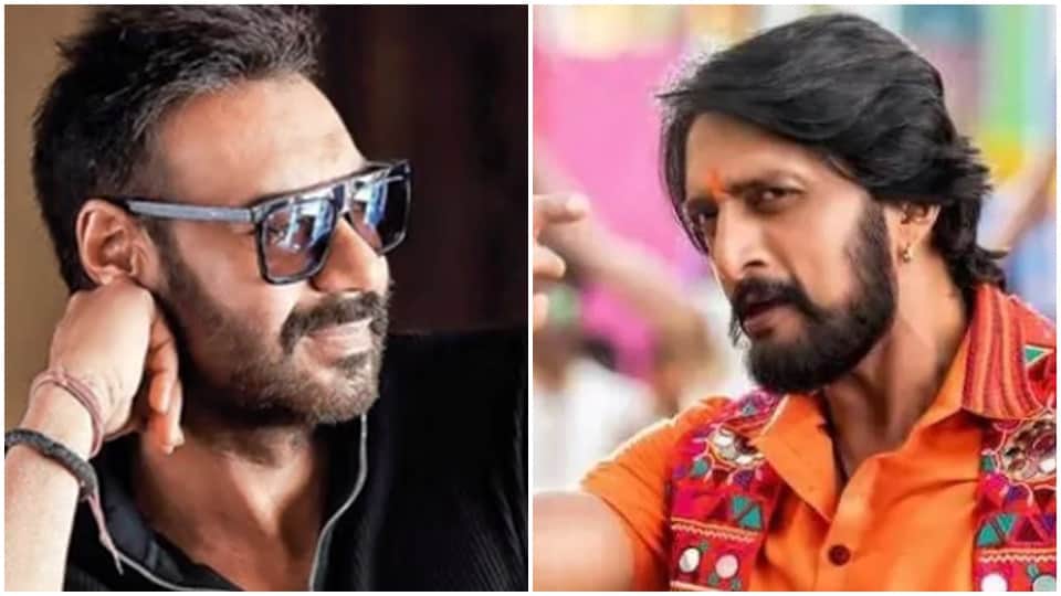 Hindi National Language Row: Bollywood vs south cinema HD Kumaraswamy, Ajay Devgan, Kiccha Sudeep, Karnataka CM Basavaraj Bommai