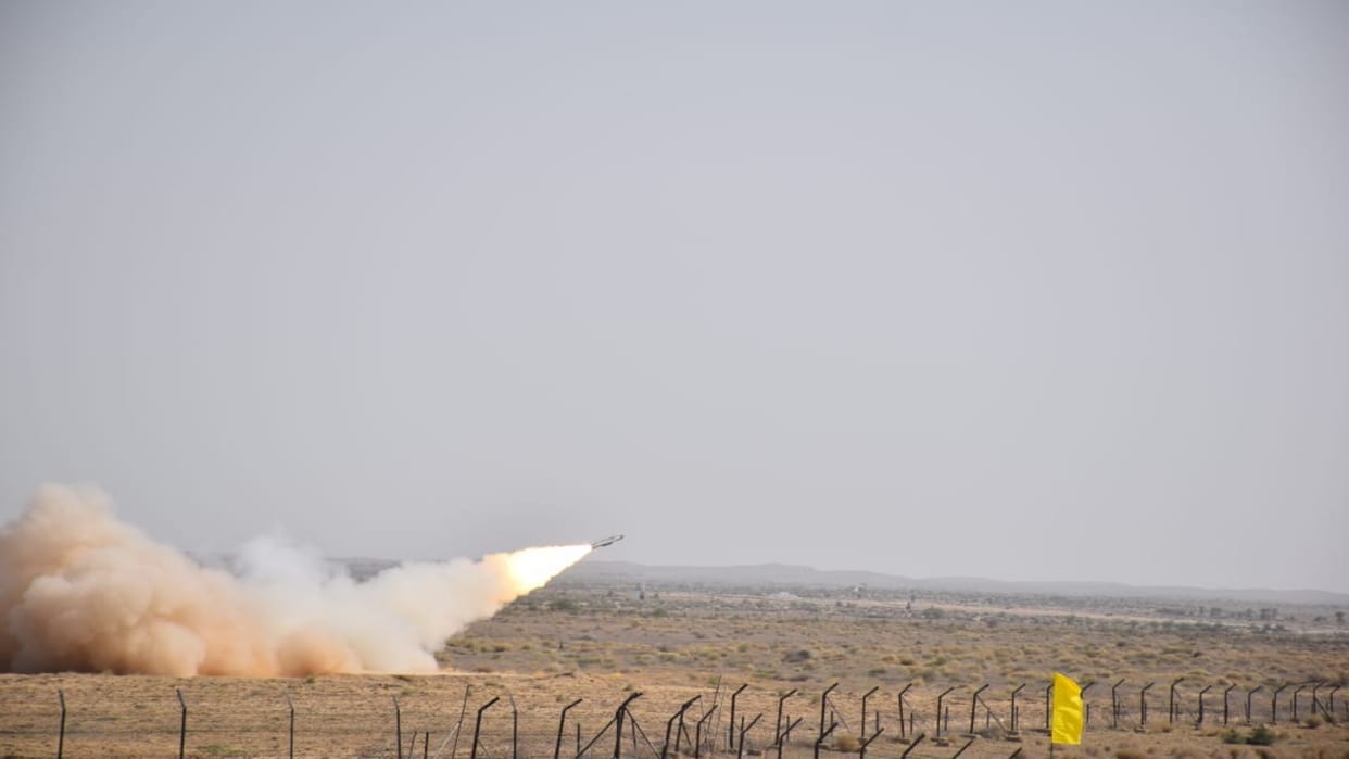 Advance version of Akash missile successfully tested in Jaisalmer