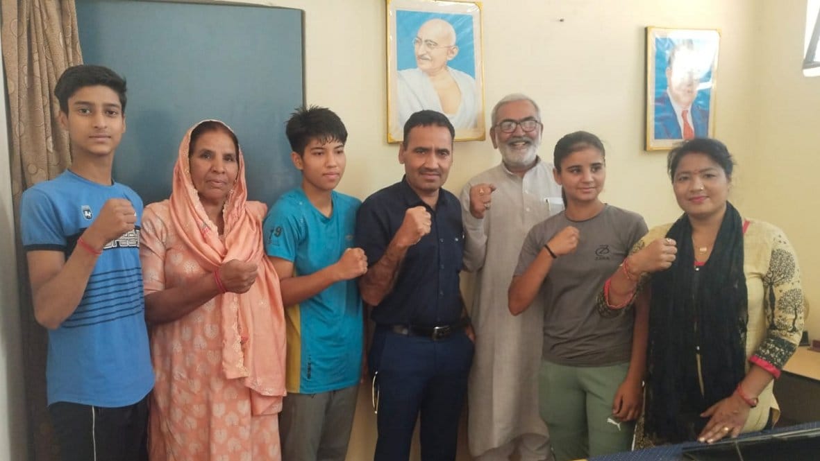 Four boxers selected for state level competition