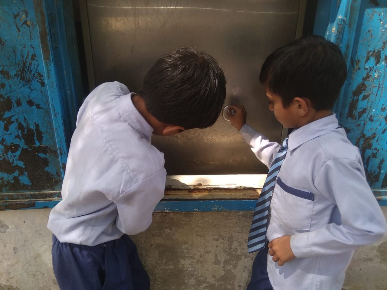 Water cooler dry, students craving for water