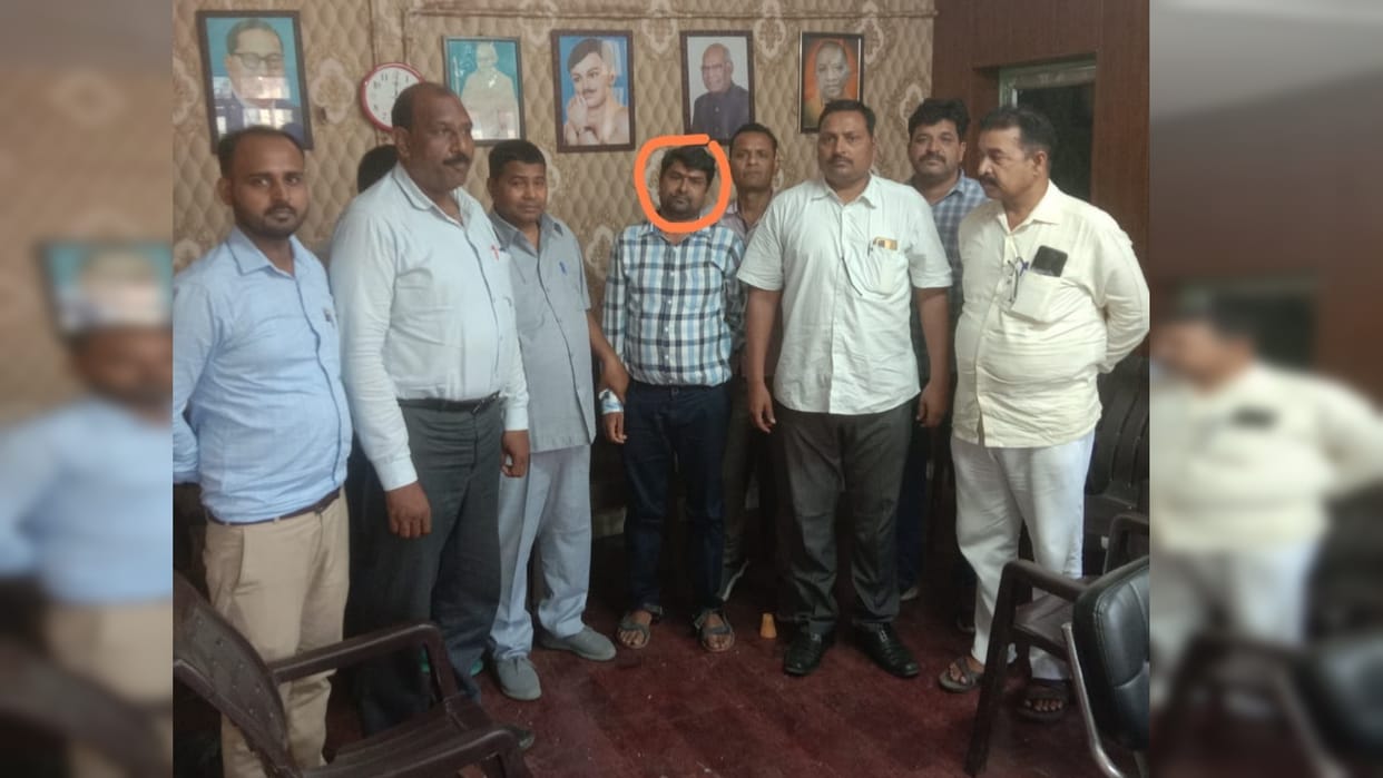 Senior assistant of revenue department arrested while taking bribe