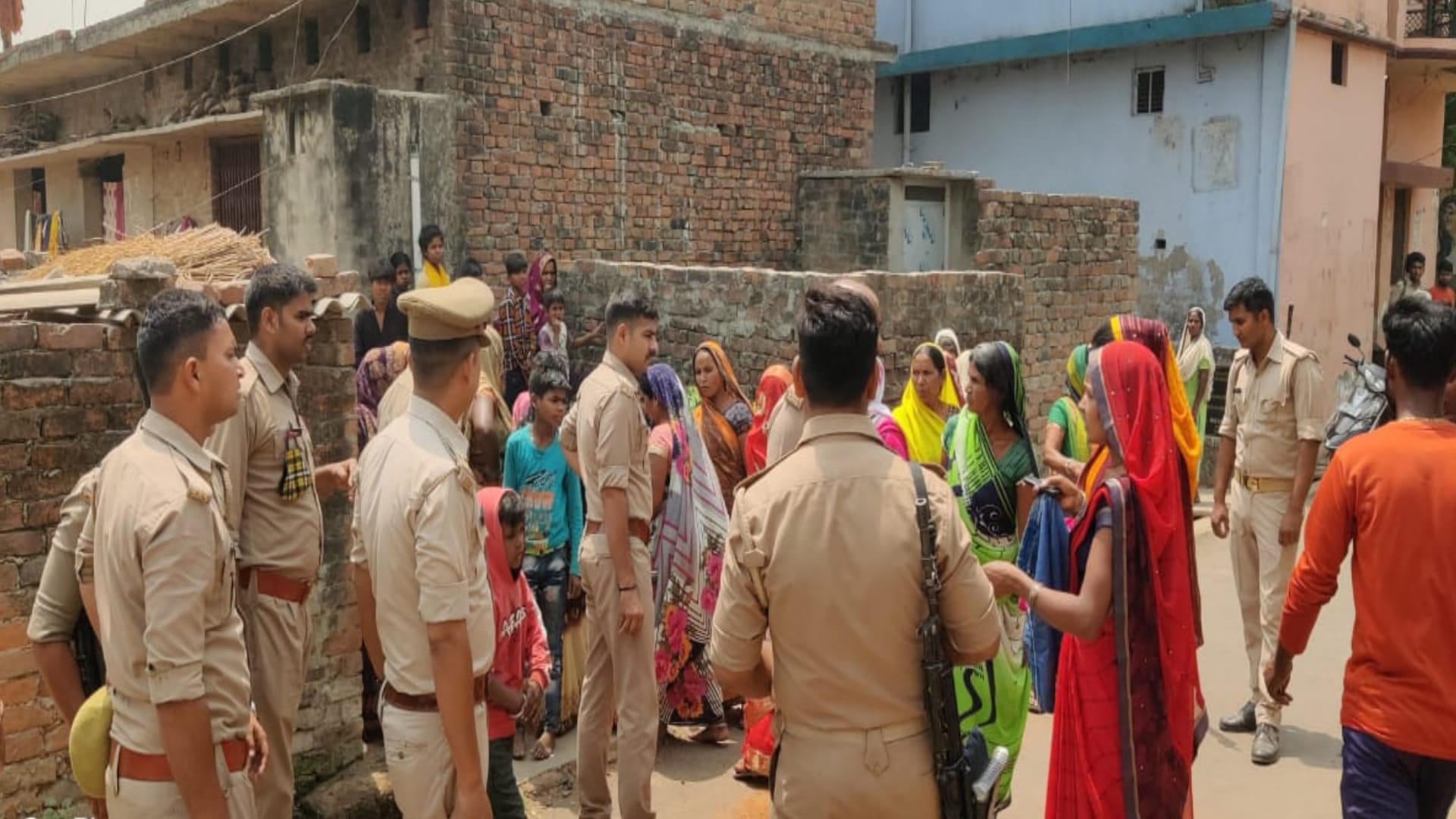 Gorakhpur triple murder case murderer caught in CCTV footage