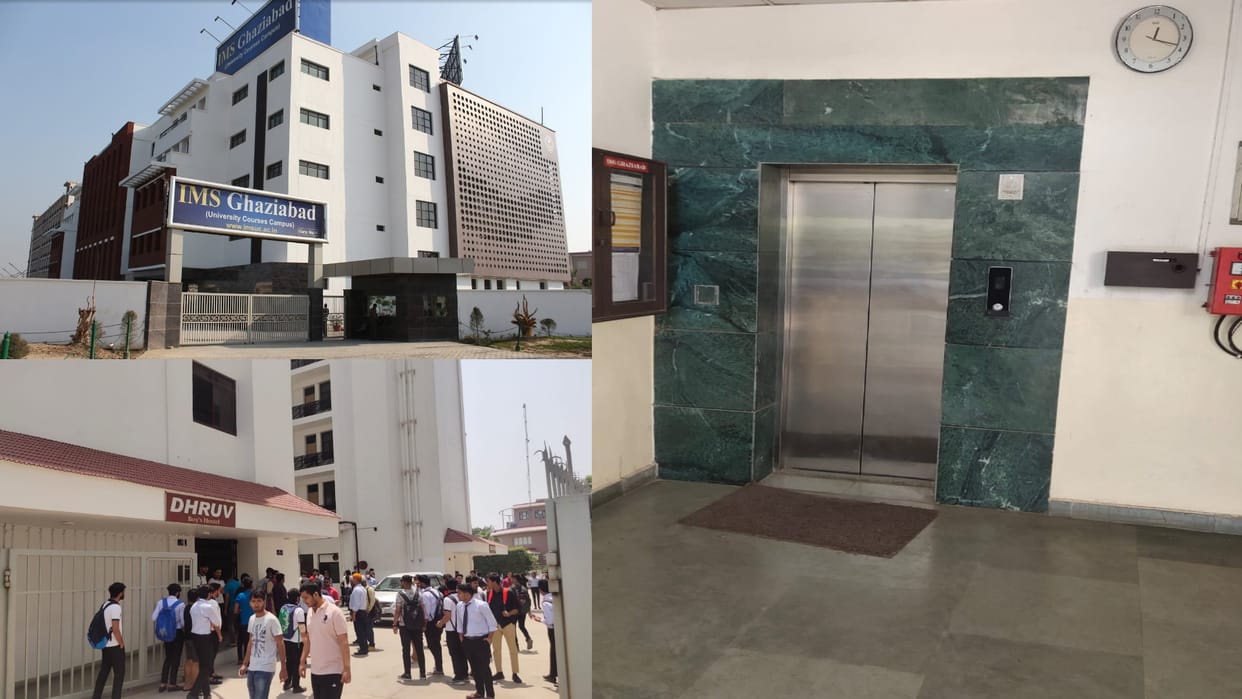 IMS Ghaziabad hostel lift break 12 students injured hospitalised read detail