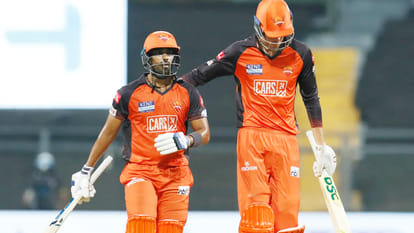 IPL 2022: Sunrisers Hyderabad Shashank Singh hits 3 Sixes on Lockie Ferguson Bowling Video against Gujarat Titans; GT vs SRH
