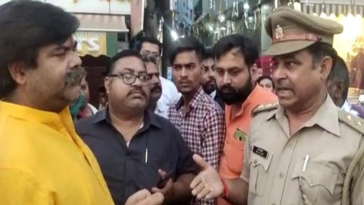 Meerut: BJP leaders open warning to the inspector, said - there will be awakening