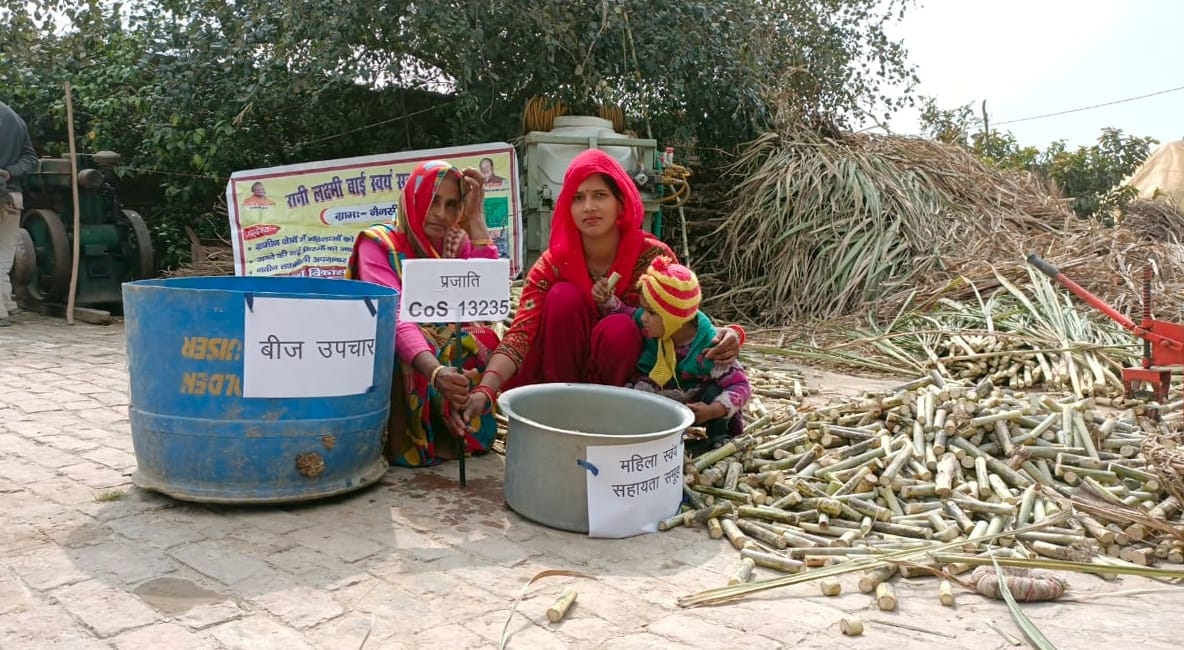 Women became self-supporting following the path of the group