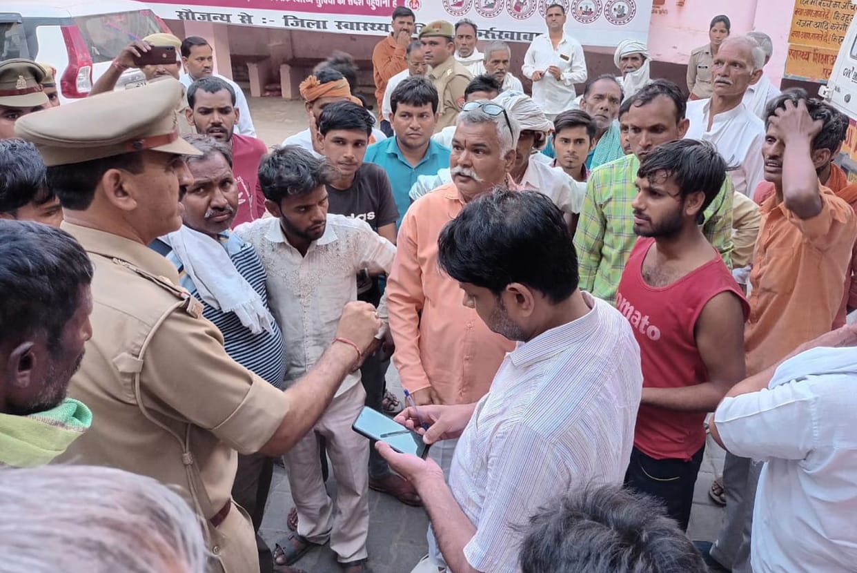 farrukhabad news,yuvak,ganga me doobe