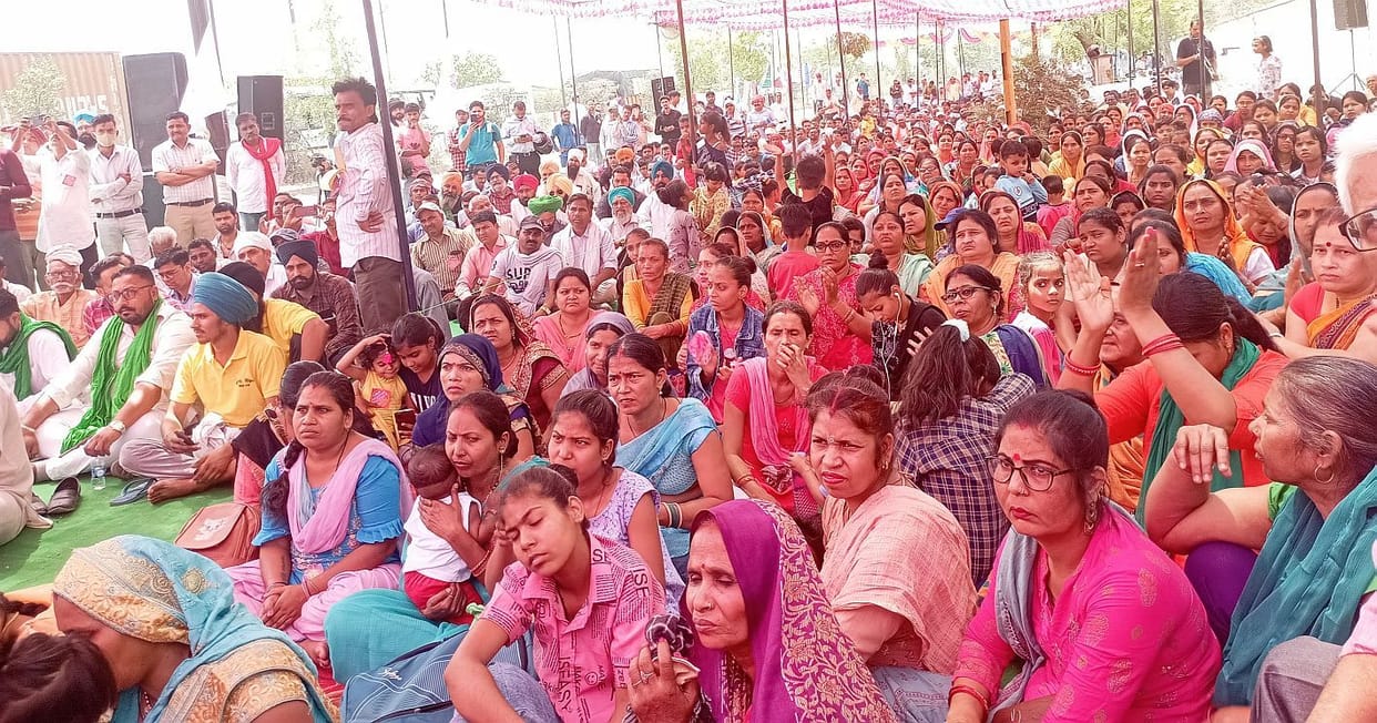 Kisan-Majdoor Ekta in Rudrapur