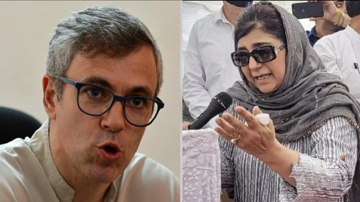 omar abdullah and mehbooba mufti oppose arresting of delhi cm arvind kejriwal