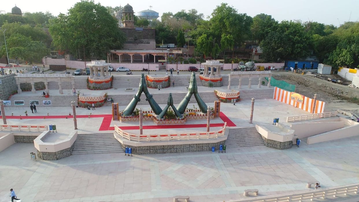 Namo Ghat will developed as eco tourism spot in varanasi Divisional Commissioner reviewed works