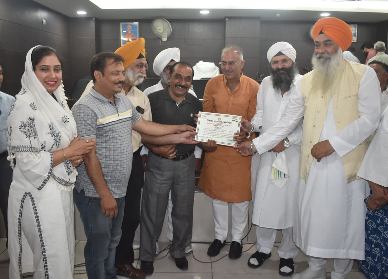 The district administration honored the organizations