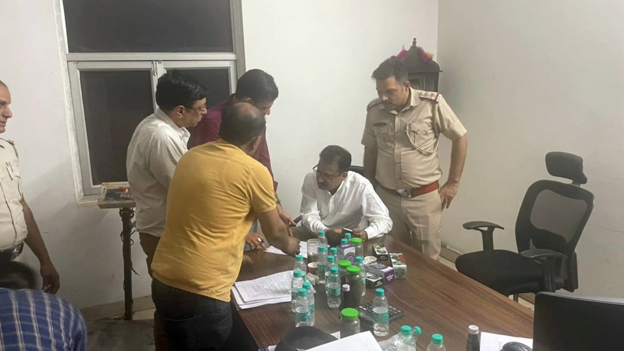 Raid in Ayurvedic factories in Sonipat of Haryana