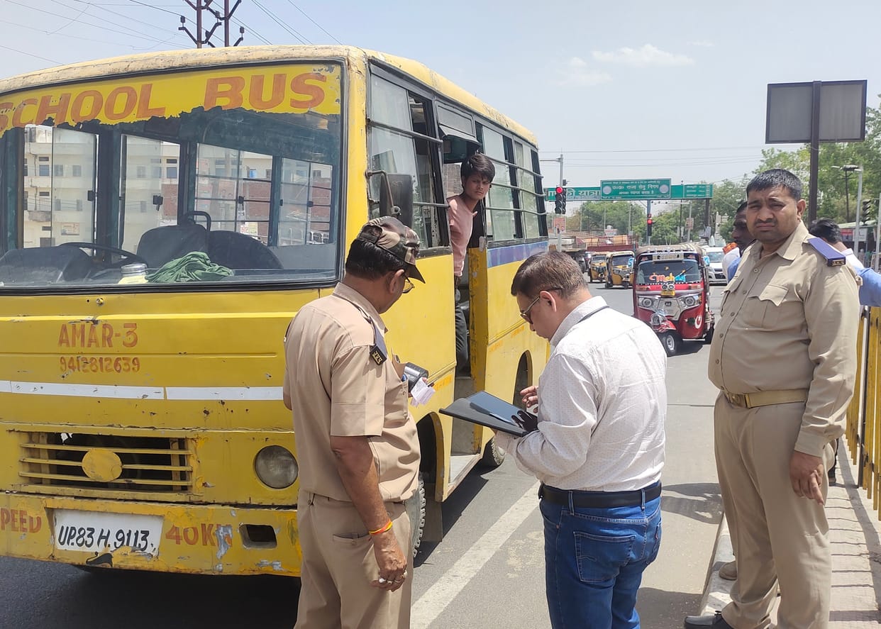 Students were going home by 15 year old condom buses