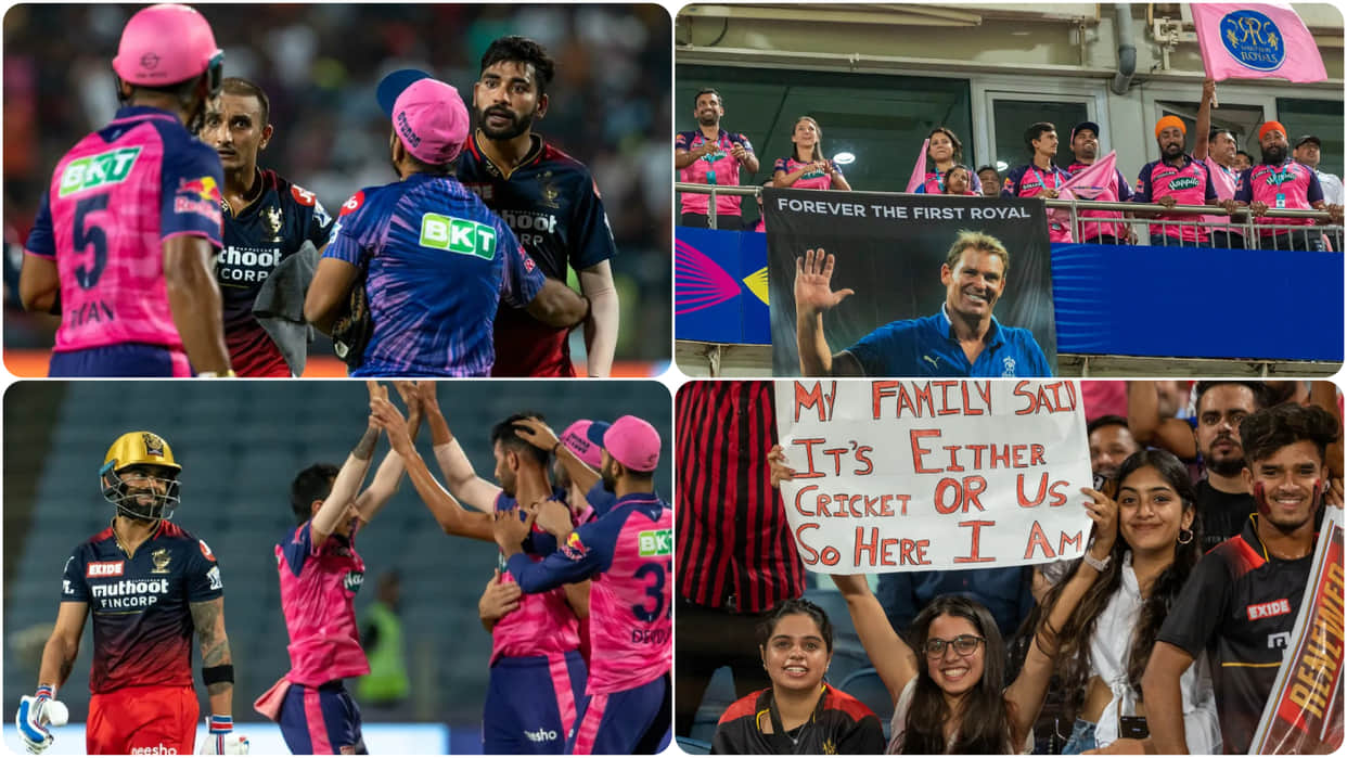 IPL 2022 RCB vs RR Match 39 Highlights Hindi Harshal Patel and Riyan Parag Fight
