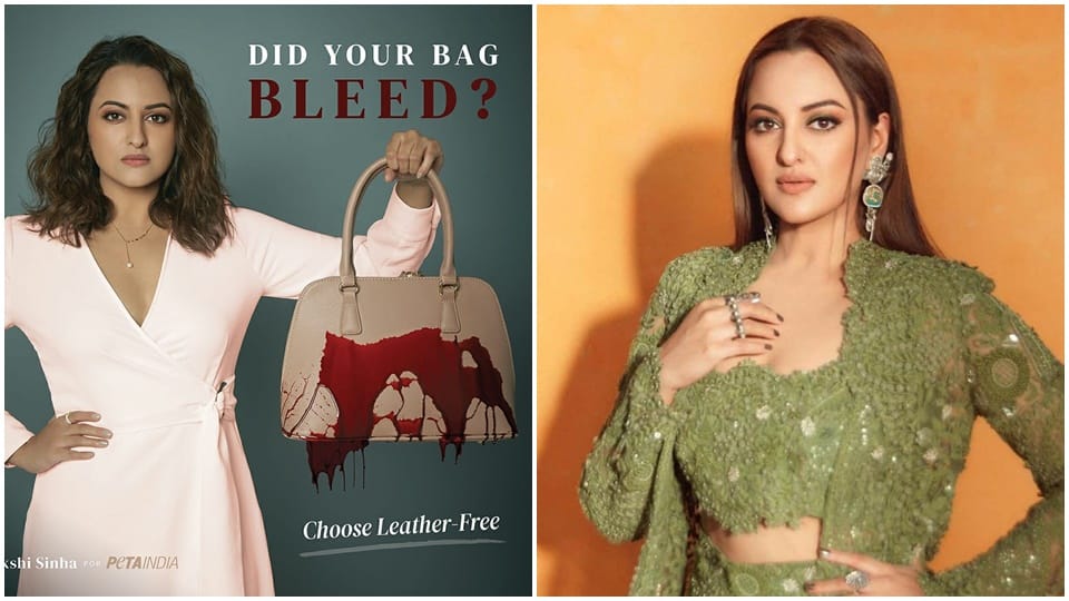 Sonakshi Sinha Bloody PETA India Campaign Blasts the Most Polluting Material Leather