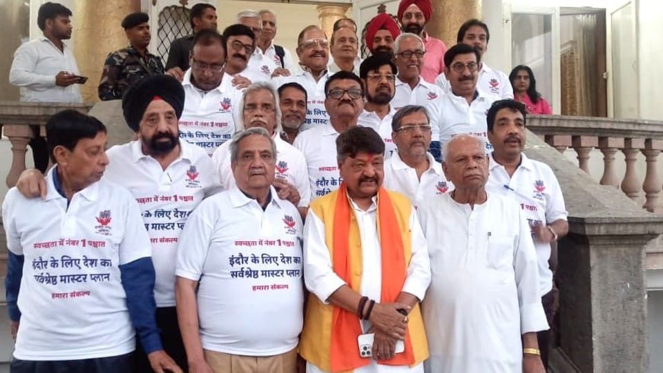 Indore: Master plan of the city made by a team of experts from across the country, urged to implement it by handing over to BJP General Secretary