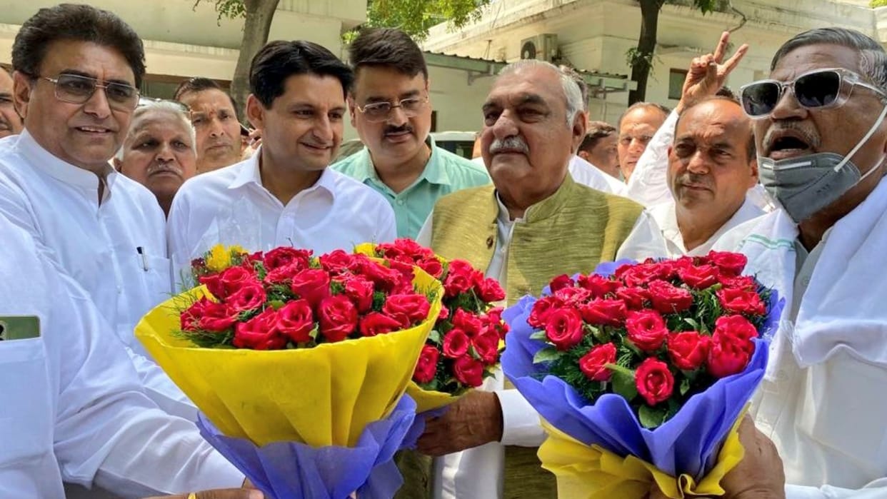 Former MLA Udaybhan become Haryana congress president close to bhupinder hooda group kumari sailja Resigns
