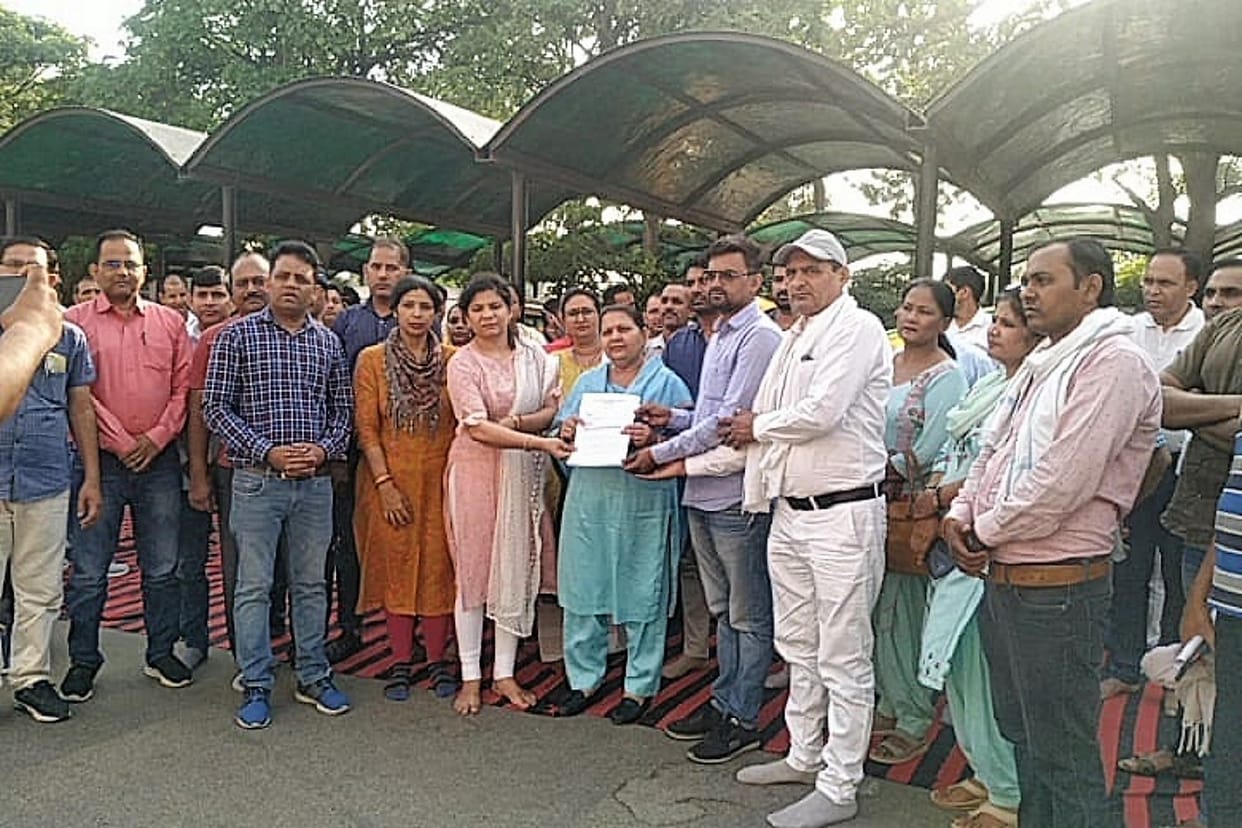 Primary teachers opened a front against the government, Kurukshetra