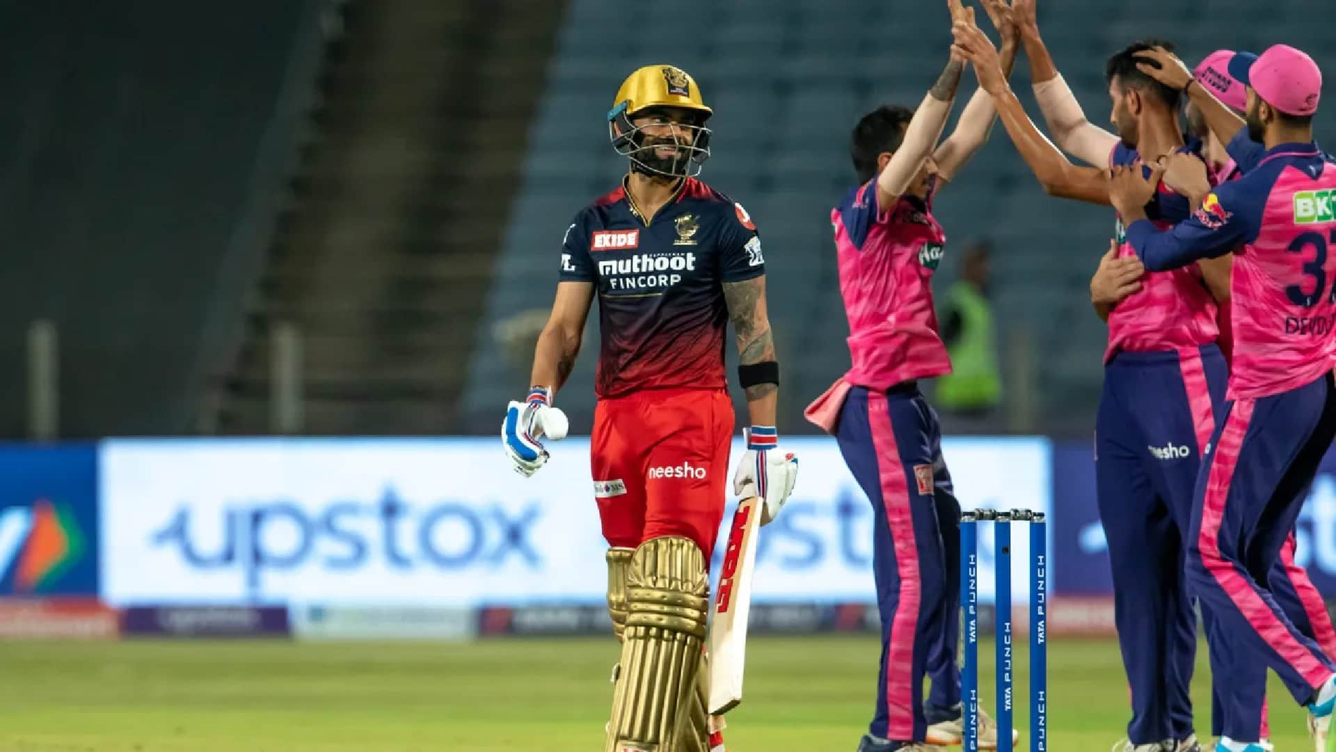 IPL 2022 RCB vs RR Match 39 Highlights Hindi Harshal Patel and Riyan Parag Fight