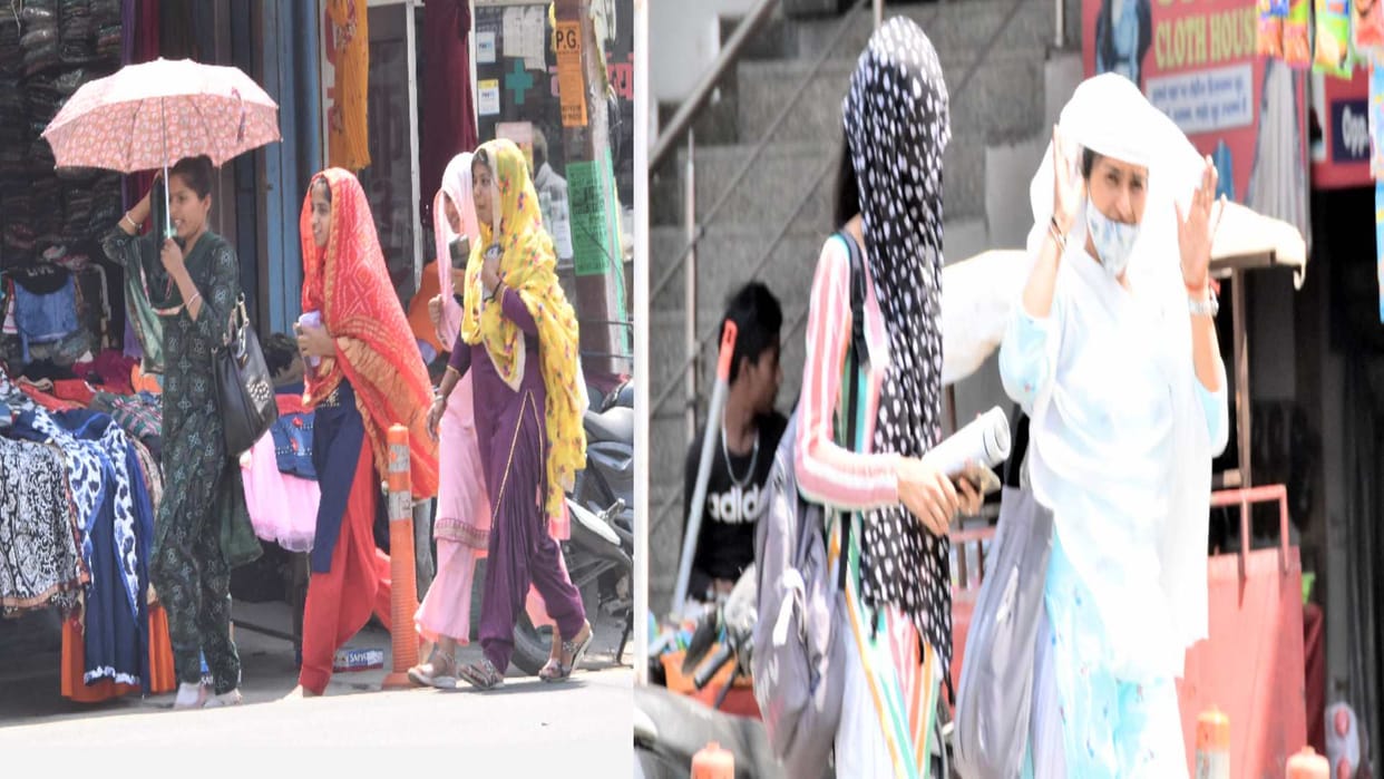 weather update: heat wave in In the plain districts of Himachal, temperature reached 41.7 degrees in Una