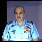 Indian Air Force chief Air Chief Marshal VR Chaudhari