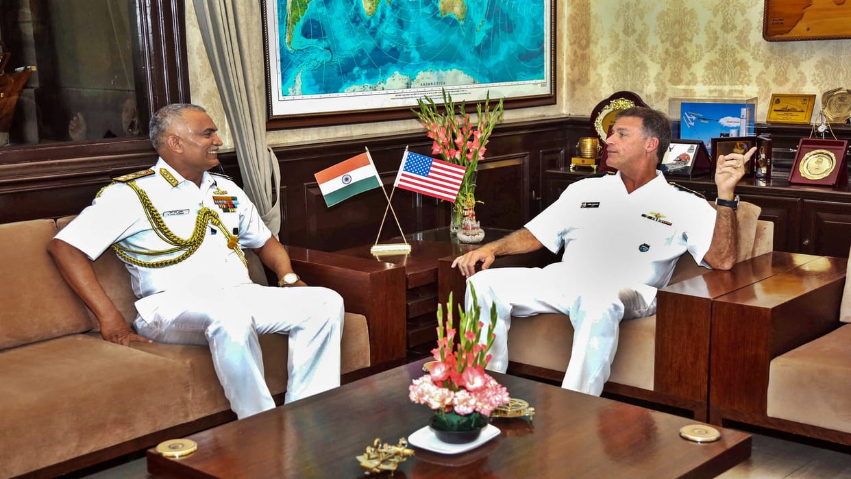 Navy chief Admiral R Hari Kumar said Almost impossible for any one country to ensure maritime security